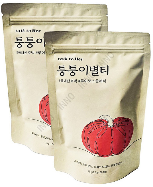 톡투허 퉁퉁이별티 1.5g 30TB 2개