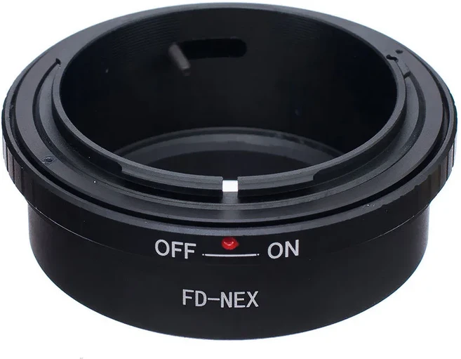 FD-NEX 렌즈 어댑터 캐논 FD 소니 NEX-5 NEX-7 알파 A6000 A5100 A6300 A7 A9, 03 Black