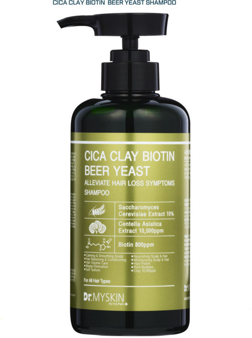 시카 클레이 비오틴 탈모증상 완화 샴푸 500ml, 1개