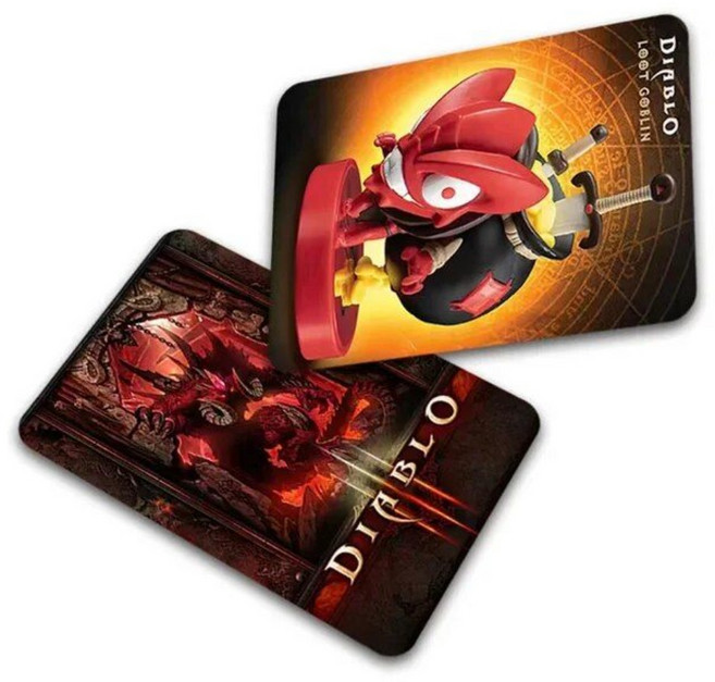 젤다 왕국 눈물 링크 가논돌프 공주 젤다의 전설 야생의 숨결 아미보 카드 스위치, 1개, 2장디아블로