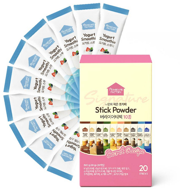시그니처 요거트스무디 스틱 20개입, 1박스, 30g