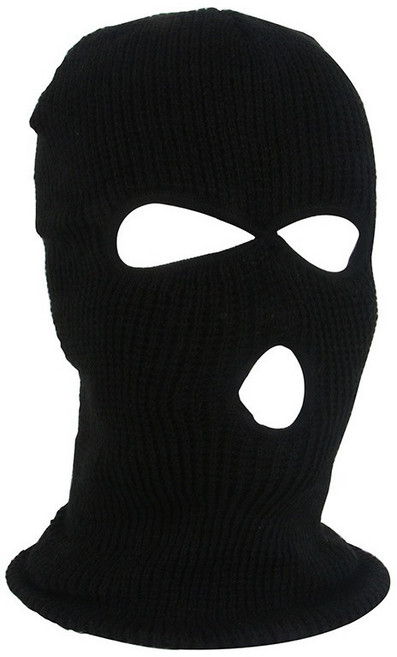 마미손 복면 마스크 라이딩 배달 얼굴 연말 파티 도둑 코스튬 분장 방한 워머, 블랙, 1개
