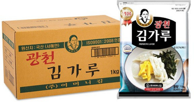 [광천어머니김 본사 발송] 김가루, 4개