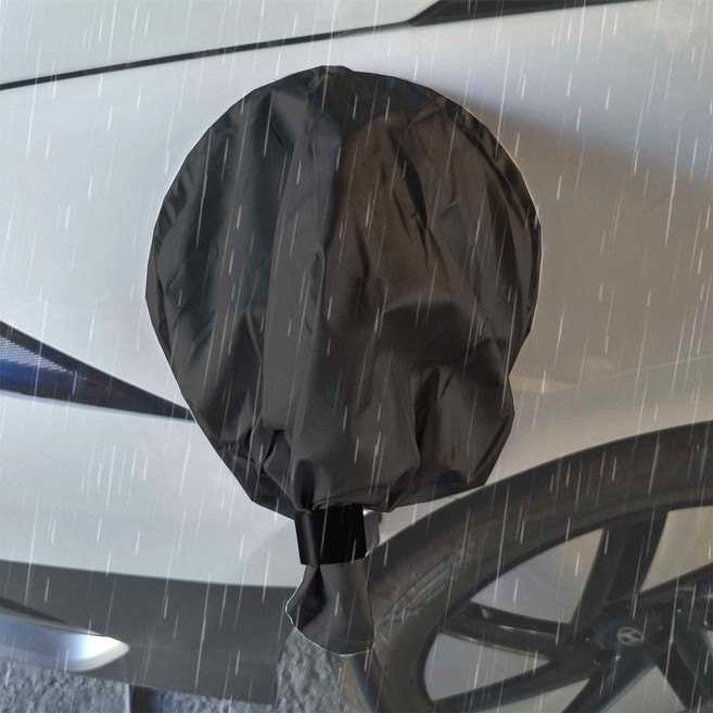 미소라인 전기차 충전기 커버 레인 방수 감전 차단 화재 안전 덮개 가리개, 충전기커버(검정), 1개