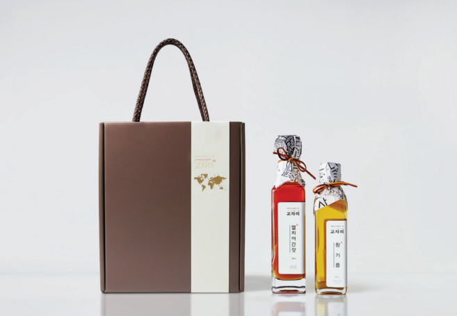 (기념품공모전 대상 고성군) 고자미선물세트3호(참기름(180ml)+멸치어간장(250ml)), 1개