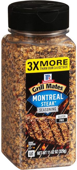 맥코믹 그릴 메이트 몬트리올 스테이크 시즈닝, 329g, 1개