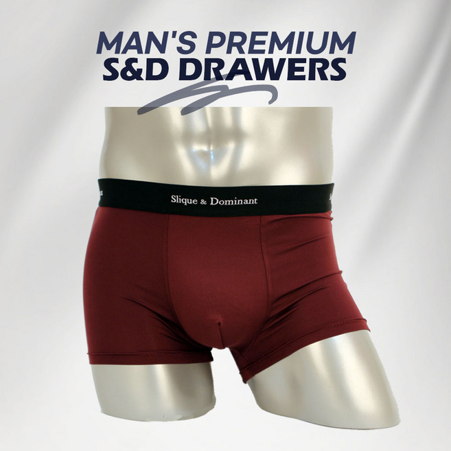 남자팬티 드로즈 남성속옷 사각 면스판 팬티 슬리크