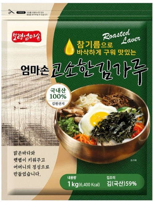 보령 엄마손 고소한 김가루, 1개, 1kg