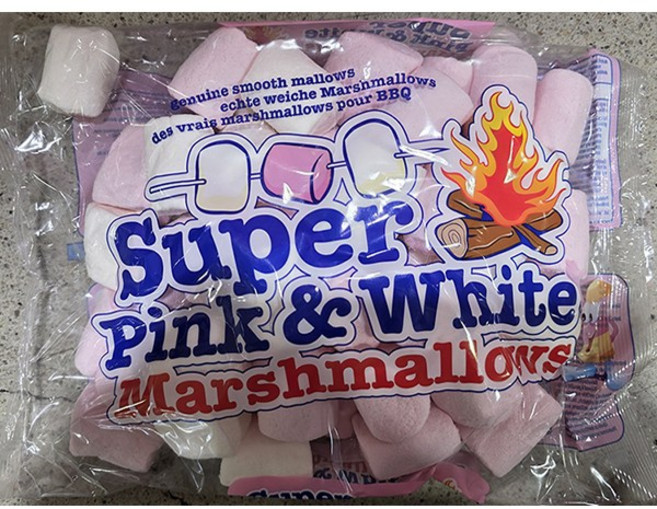 Mr.Mallo Super BBQ 슈퍼 핑크 앤 화이트 마시멜로우 300g (원산지 : 벨기에), 1개
