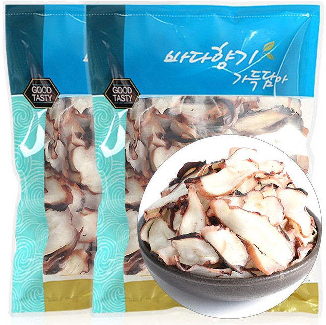 [가온애] 오족 가문어살, 2개, 400g