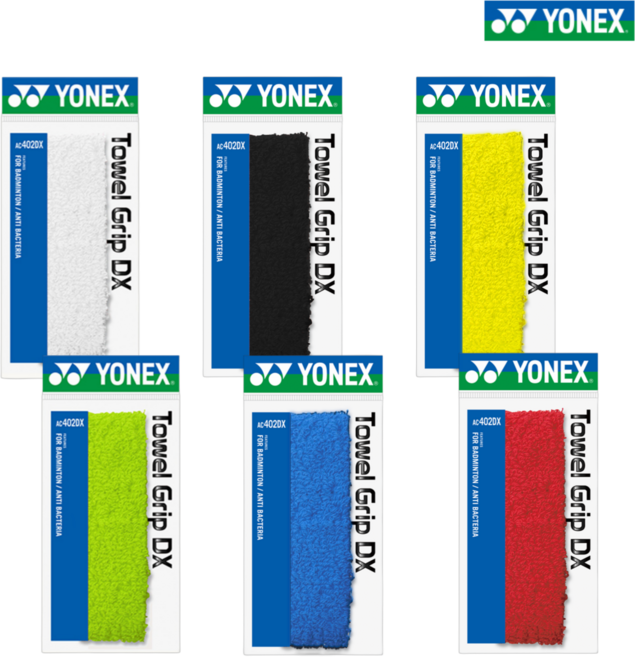 요넥스 배드민턴 그립 AC402DX 타올 수건 그립 스매쉬스포츠, YELLOW, 5개