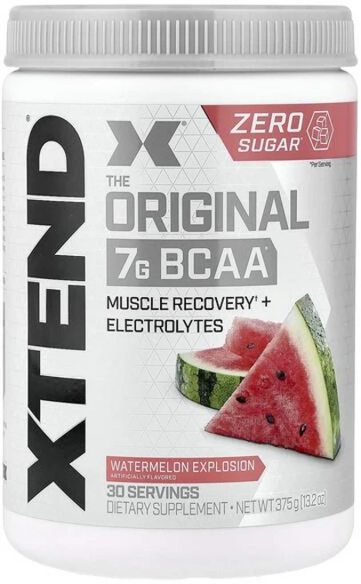 XTEND 7G BCAA Watermelon Explosion 엑스텐드 7G BCAA 워터멜론 익스플로전, 1개, 375g - 쿠팡