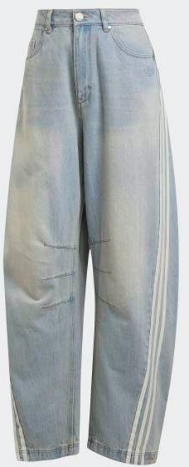 아디다스 여성 아딜레늄 시즌 3 바나나 피티드 워시드 데님 바지 팬츠 JX9212 No1756520