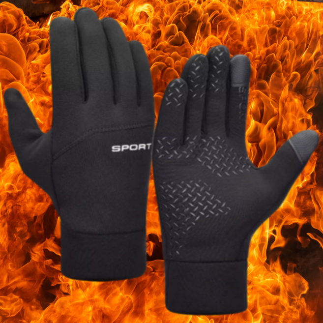 아필코 방한 방수 기모 보온 장갑 전체손가락