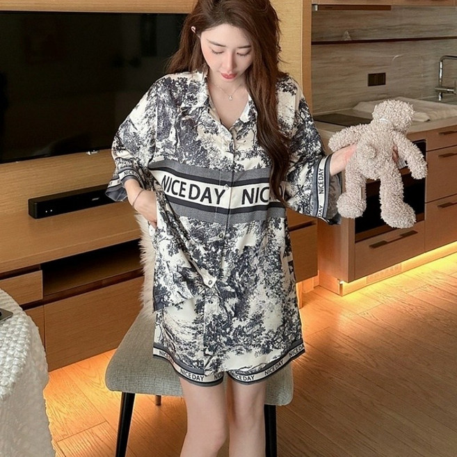 SEILIN 고퀄리티 잠옷 고급 파자마 남녀세트