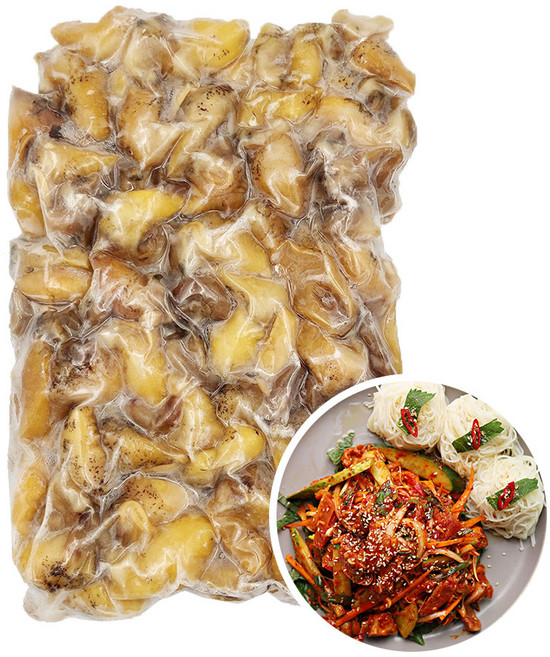 서해안 자숙 골뱅이살 국내산 골뱅이 삶은거, 1개, 800g