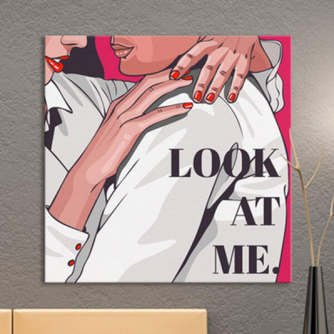 아트박스/꾸밈 it100-룩엣미섹시팝아트_커플_노프레임, 3타입