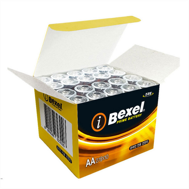 벡셀 알카라인 건전지 AA 20알, 20개입, 2개