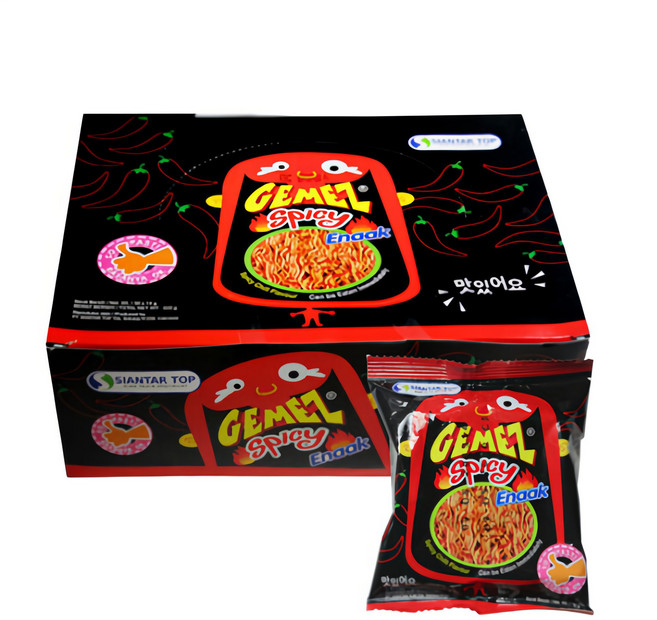 게메즈 에낙 스파이시 라면과자, 14g, 30개