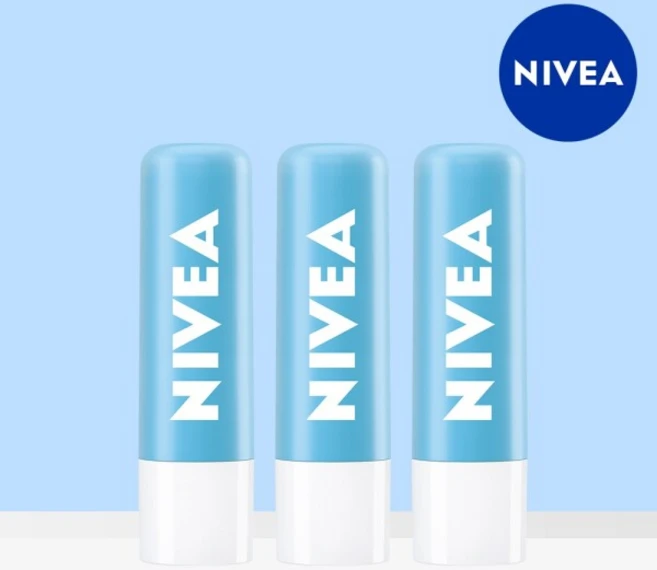 [니베아] 립케어 모이스춰 4.8g 3개 - 쿠팡