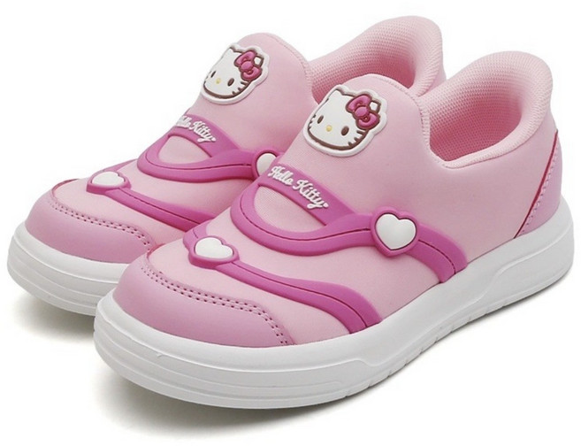 PWX 바로인 산리오 여아용 헬로키티 비비 운동화