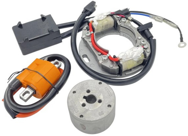 [호환] Suzuki RM80 1996-2001 2002-2017 2003-2020 오토바이 점화 코일 로터 고정자 마그네토 CDI 박스 세