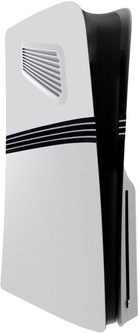 PS5 PRO 쿨링 커버플레이트 상단 파츠1셋 플스5 프로 상단쉘 쿨링 커버셋 케이스 디지털디스크 공용, 1개, 화이트, PS5 PRO 쿨링 케이스 커버플레이트 상단 파츠1셋