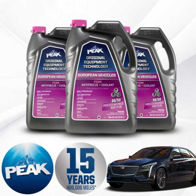 캐딜락 CT6 2.0 (16~21) 피크 부동액 50/50 사전희석 핑크 1개