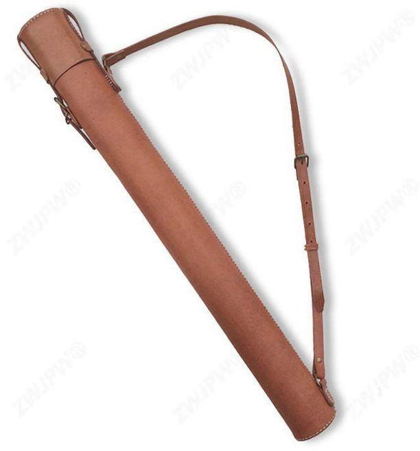 가죽화구통 페인팅 보관 튜브 미술 포스터 휴대용