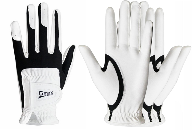 지맥스 KPGA 뉴기능성 어린이 주니어 골프장갑 4p[양손 2세트], 화이트블랙
