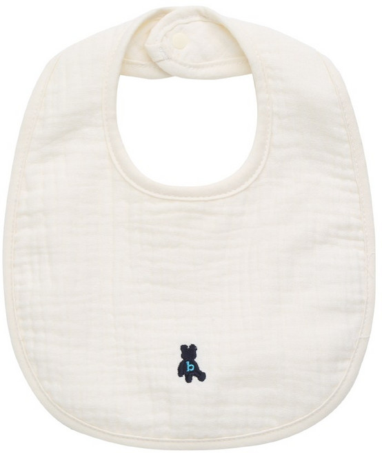 그린베베 국내생산 모모 삼중 거즈 턱받이, 1개, 아이