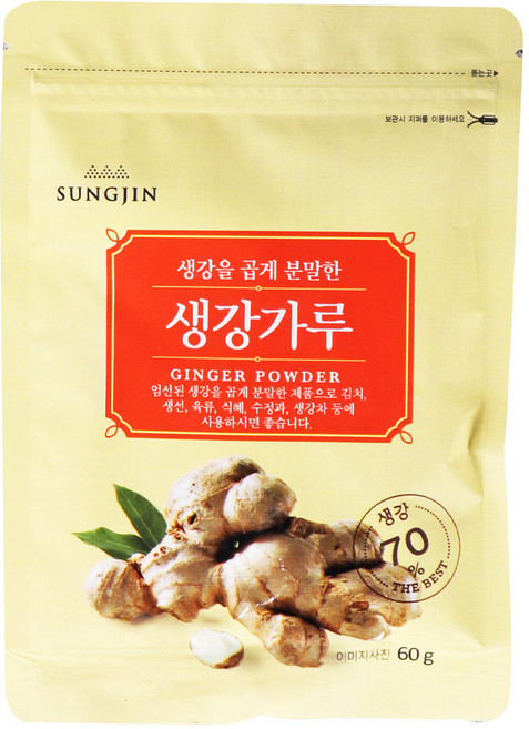 푸드올마켓_ 성진식품 생강가루 페루산 60g, 1개