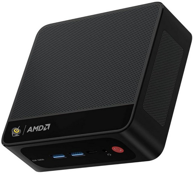 Beelink 미니 PC SER8 AMD Ryzen 7 8845HS 미니 컴퓨터(8C/16T 최대 5.1GHz) 32GB DDR5 1TB NVMe SSD AI PC 4K, SER5 7735HS 24G+500G