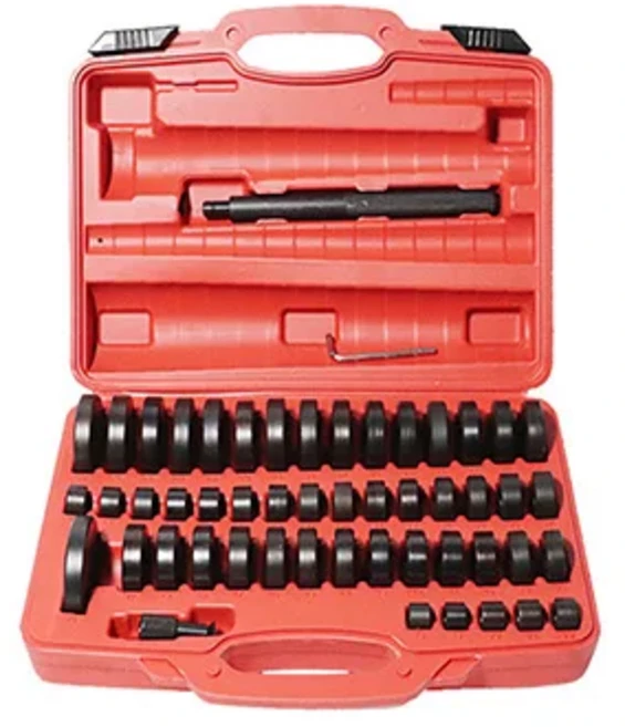 자동차전조등 설치 도구 52 자동차 분해 및 조립 오일 씰 부싱 허브 링, 01 52 PIECE SET