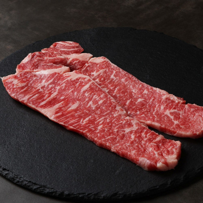 전류리종가집 암소 1++ 한우 채끝 (8이상) 스테이크용 (냉장) 200g, 1개