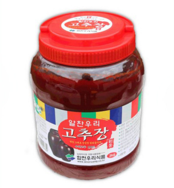 알찬우리 고추장 전통식고추장 시골고추장 3kg, 1개
