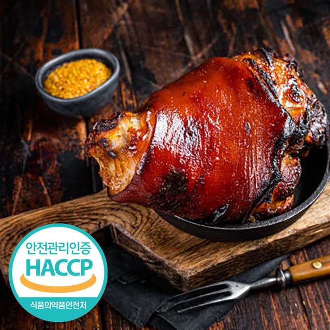 독일식 슈바인학센 통족발 겉바속촉 왕족발 간편족발 캠핑 혼술 안주, 3개, 700g