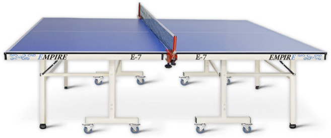 엠파이어 국제공인규격 탁구대 풀세트구성 E7 이동식 16mm, A사은품(쉐이크2 펜홀더2 공12 네트), 1개