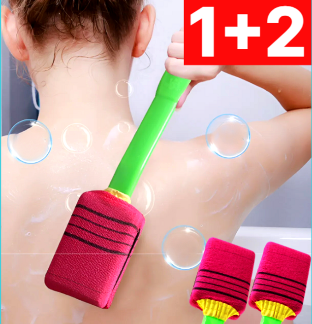 데이레오 국산 양면 등 때밀이봉 리필증정, 그린, 1개, 1개입