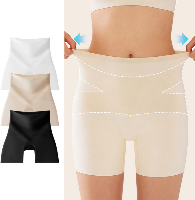 NUNUHANA 하이웨스트 심리스 속바지 뱃살 보정 사각 드로즈