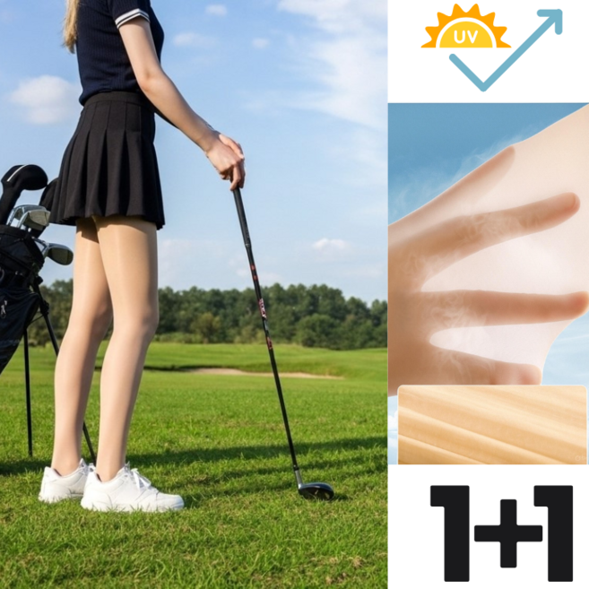1+1 숨쉬는 골프 슬림 보정 스타킹