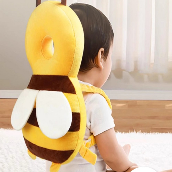 안주인 아기 머리쿵 방지 꿀벌머리보호대 등받이 쿠션
