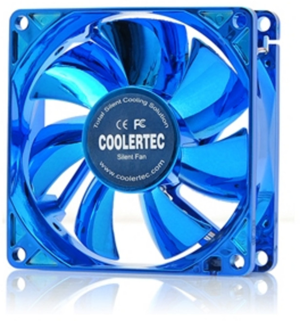 COOLERTEC UBK8025DFS-T Ultra BLUEKING Silent, 1개