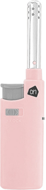 캔들용 고급 미니 가스 점화기, 핑크, 1개