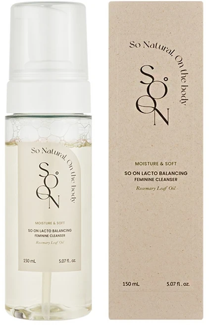 [불쾌취88%감소] 비건 저자극 약산성 소온 락토 밸런싱 여성청결제 로즈마리잎 오일 Y존케어 냄새제거, 1개, 150ml - 쿠팡