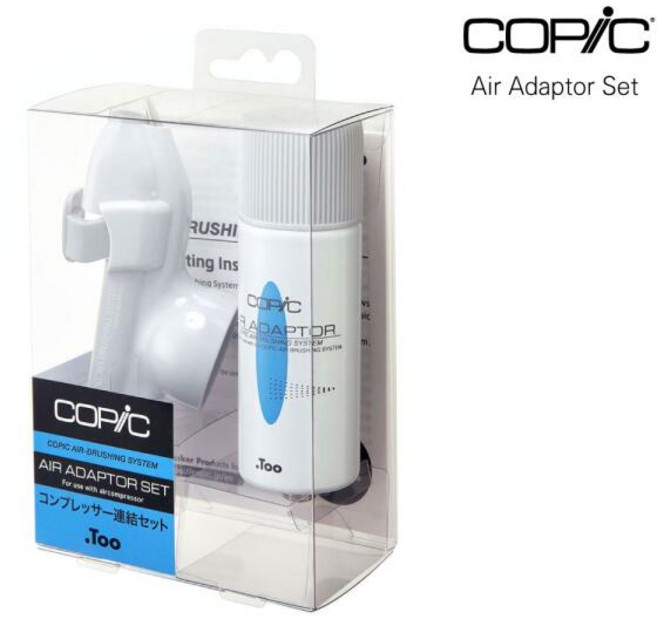 COPIC 코픽 에어브러쉬 에어어댑터 에어그립 세트