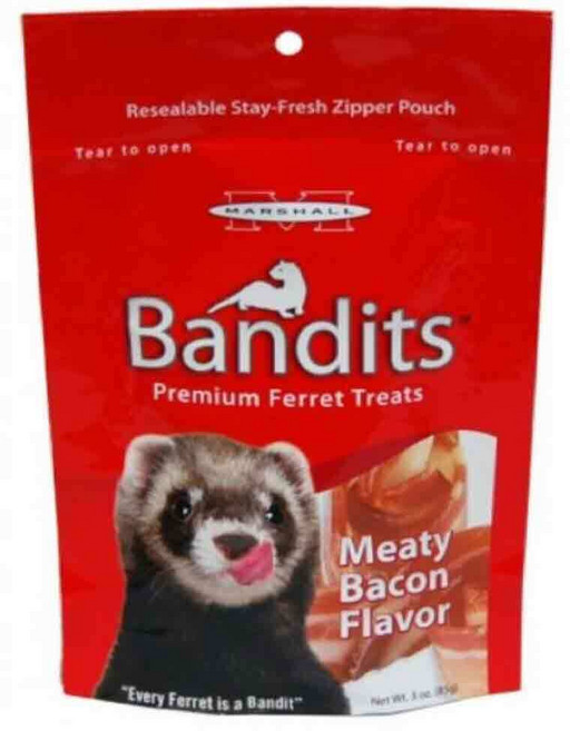 페럿 베이컨 간식 85G 친칠라 소동물 스몰펫 시리안 로브로브스키 햄스터 마우스 기니피그 햄스터카페, 1개