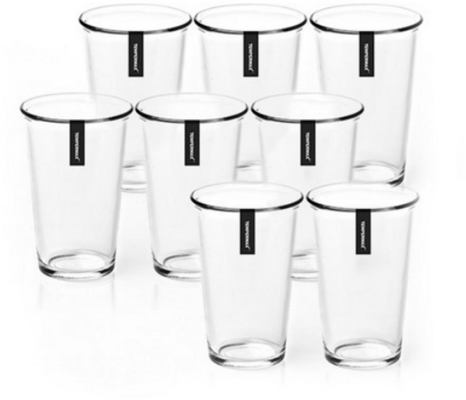 글라스락 내열강화 샤이닝 유리 텀블러 8p, 380ml, 8개
