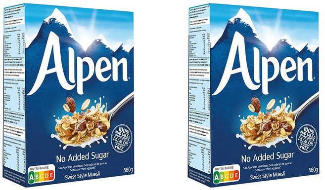 ALPEN 알펜 무당 무팜유 뮤즐리 시리얼, 2개