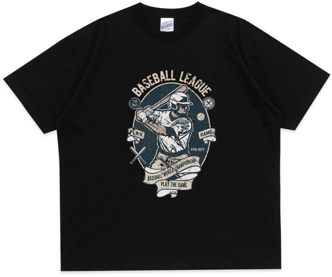 남성 여름 빈티지 캐주얼 반팔티 빅사이즈 오버핏 티셔츠